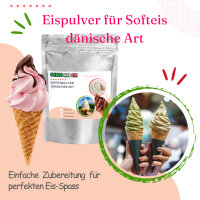 Aprikose D&auml;nisches Softeis Pulver