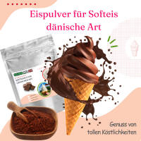 Cappuccino D&auml;nisches Softeis Pulver