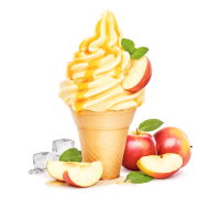 Apfel D&auml;nisches Softeis Pulver