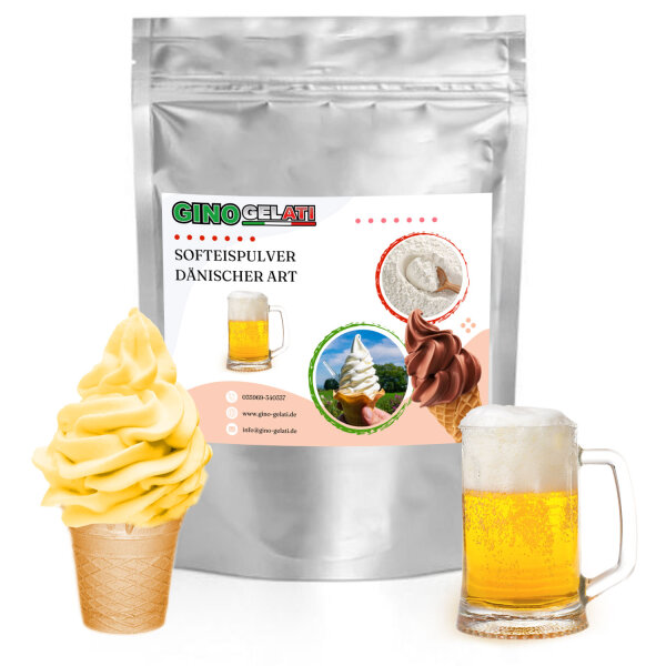 Bier D&auml;nisches Softeis Pulver