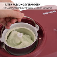 1,0 l Eismaschine mit Kompressor Polari